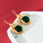 Cargar imagen en el visor de la galería, Pendientes de granada de jade