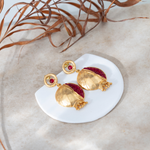 Load image into Gallery viewer, Pomegranate Earrings