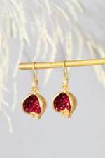 Load image into Gallery viewer, Pomegranate Earrings