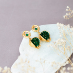 Cargar imagen en el visor de la galería, Pendientes de granada de jade