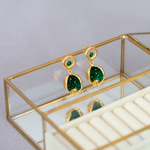 Cargar imagen en el visor de la galería, Pendientes de granada de jade