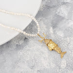 Load image into Gallery viewer, Fish Necklace