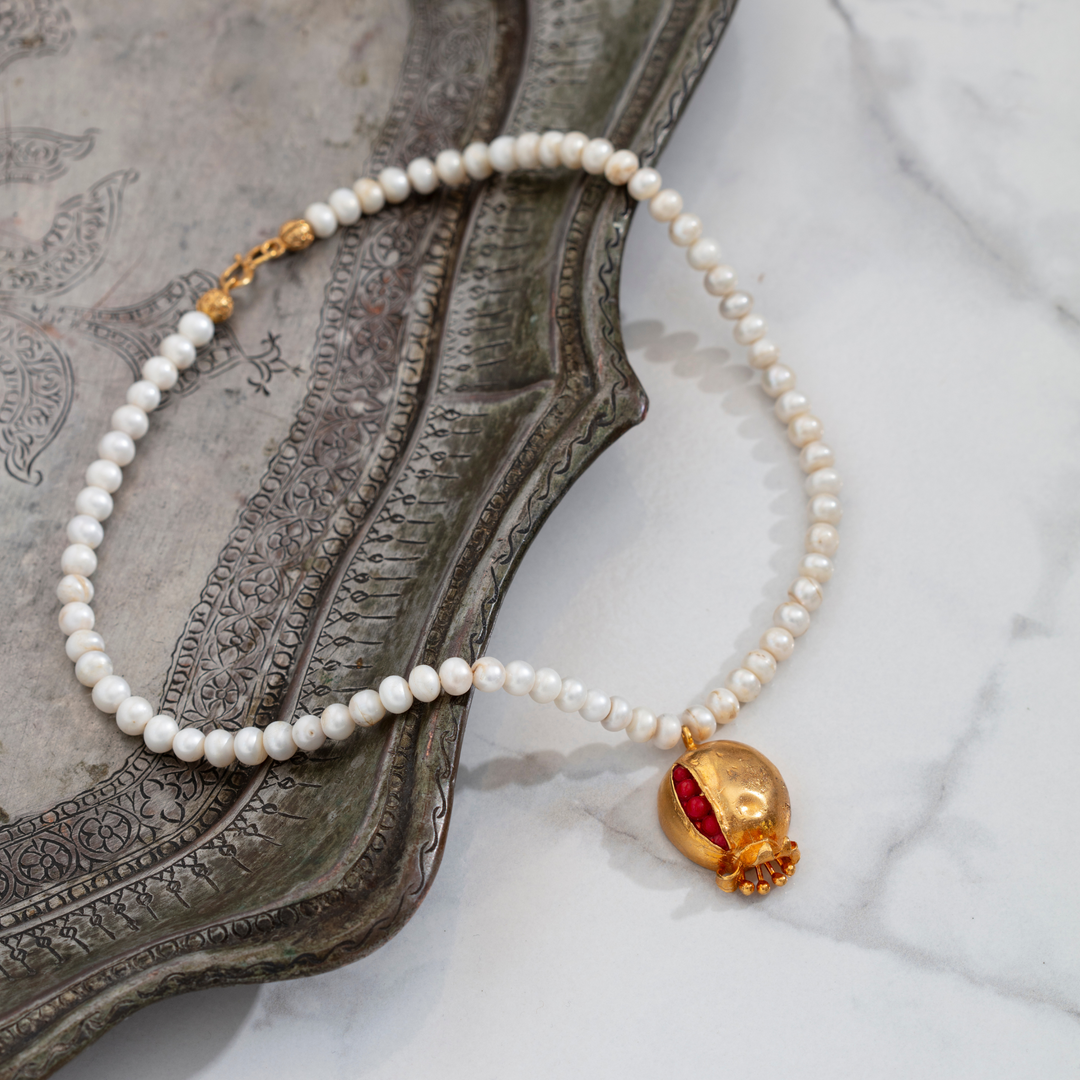 Pomegranate Necklace