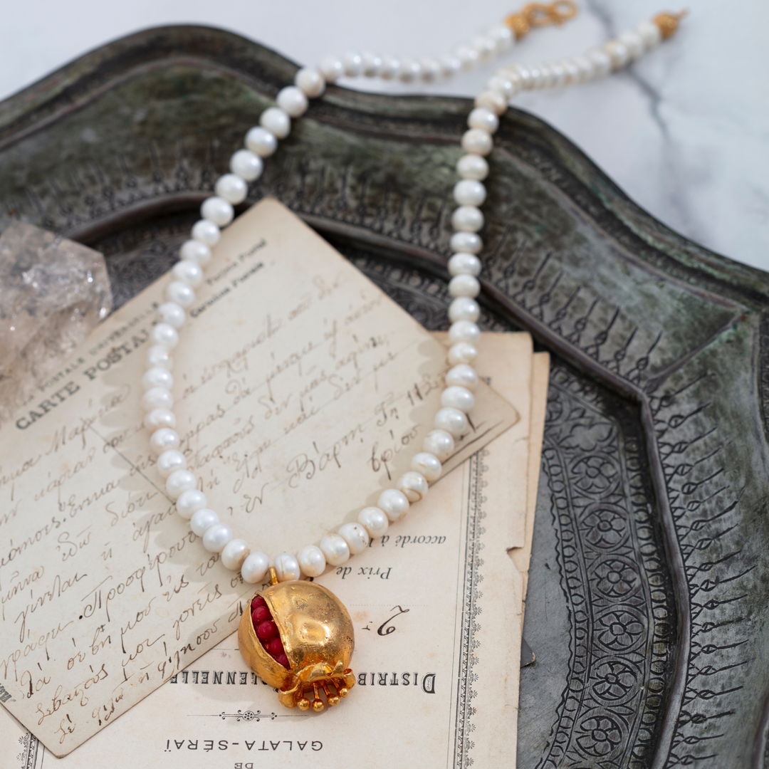 Pomegranate Necklace