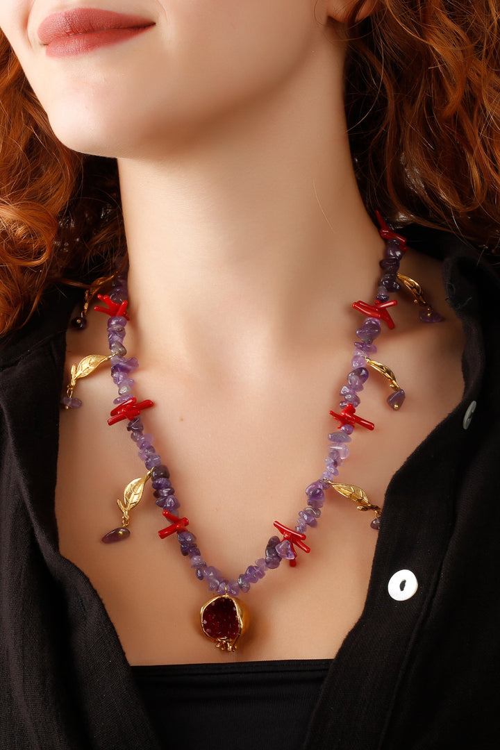 Collana melograno