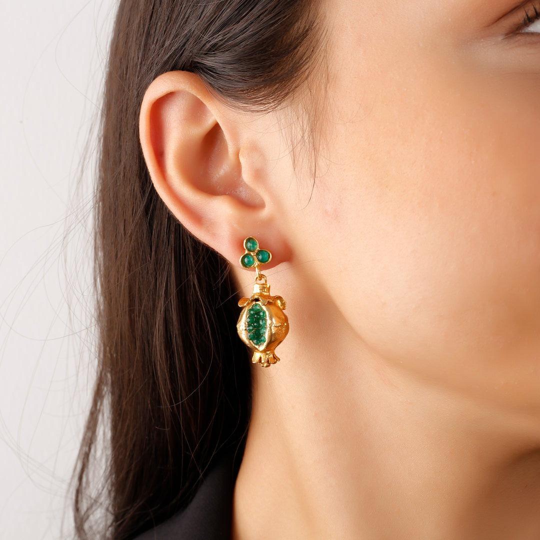 Pomegranate Earring