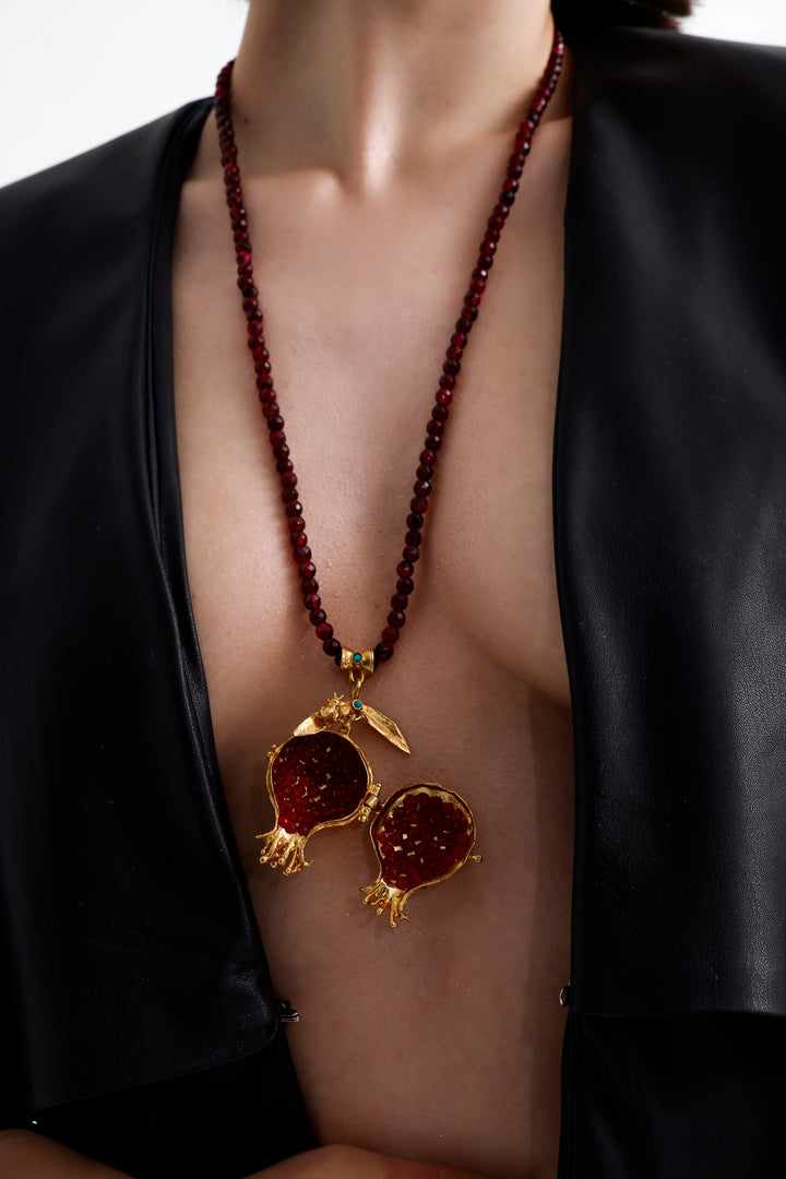 Pomegranate Necklace