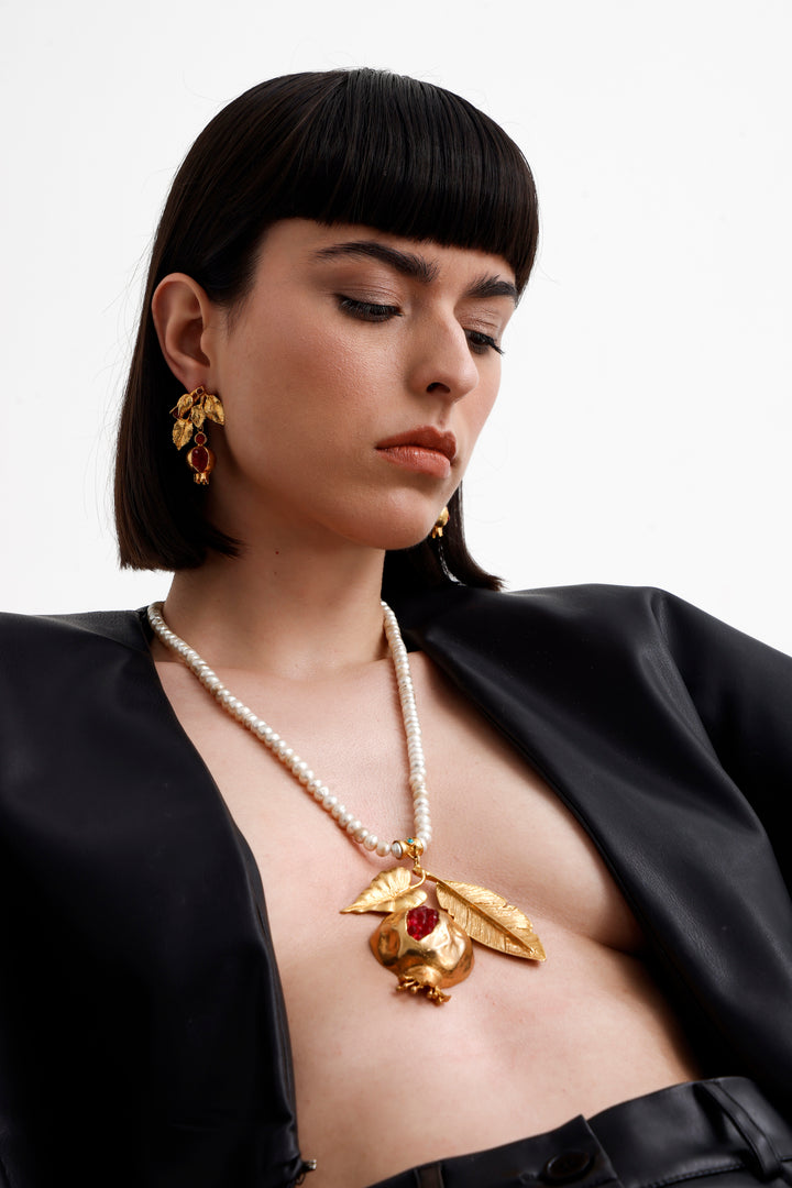 Pomegranate Earrings
