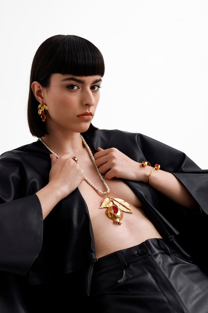 Pomegranate Earrings