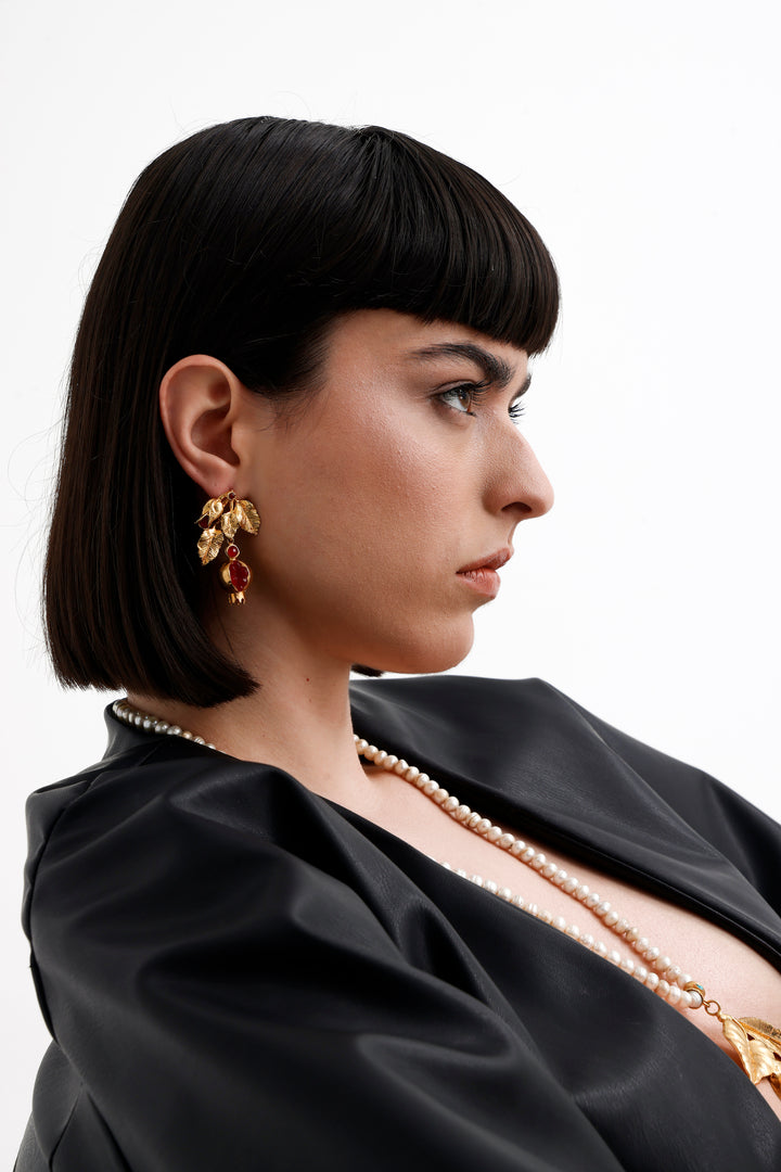 Pomegranate Earrings